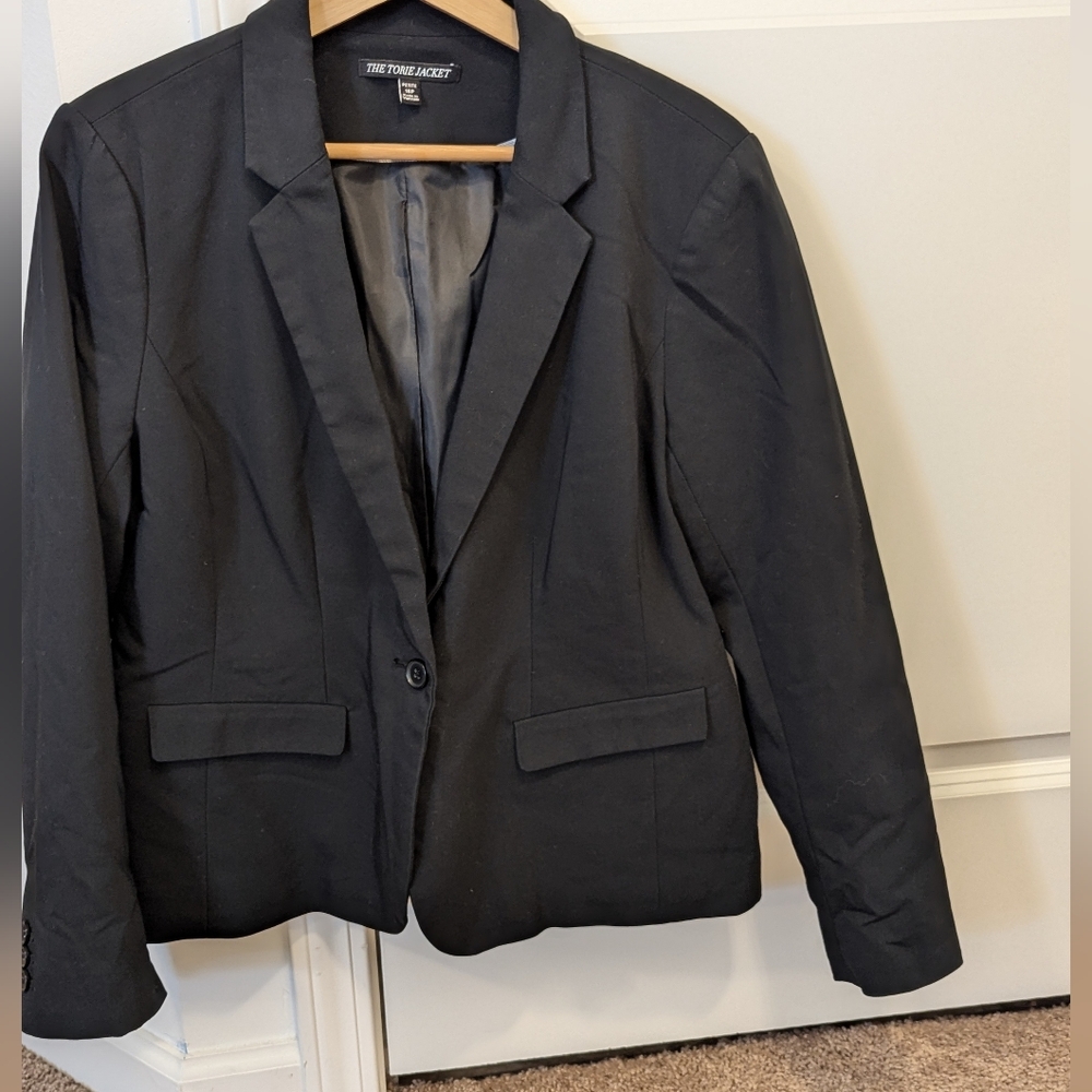 Torie jacket blazer basic black - Picture 2 of 6